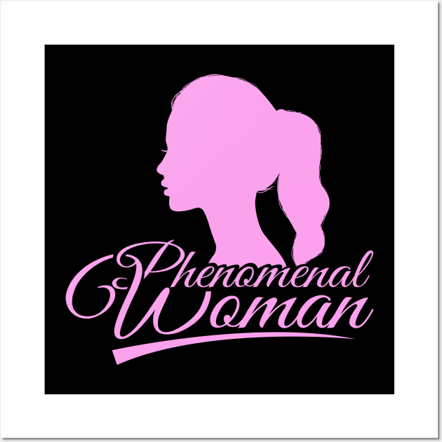 'Beautiful Phenomenal Woman' Phenomenal Woman Gift Wall Art by ourwackyhome